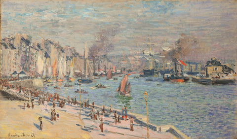 Port of Le Havre, 1874 -  Claude Monet - McGaw Graphics
