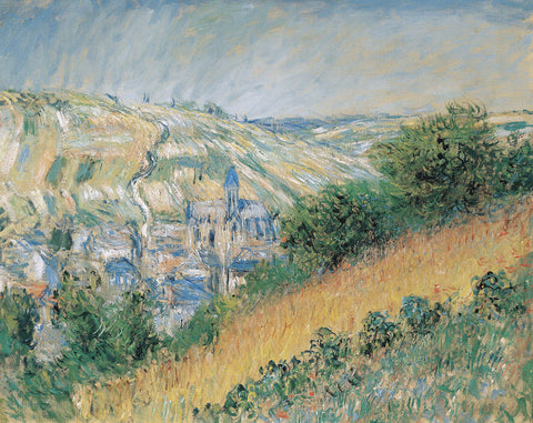 View of Vétheuil, 1881 -  Claude Monet - McGaw Graphics