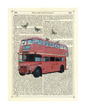 Butterfly London Bus -  Marion McConaghie - McGaw Graphics