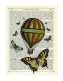 Butterflies & Balloon -  Marion McConaghie - McGaw Graphics