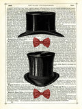 Top Hat & Bow Ties -  Marion McConaghie - McGaw Graphics