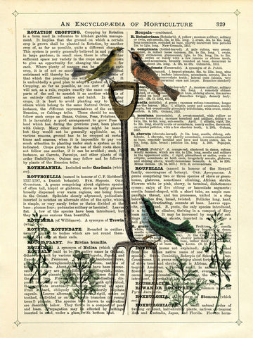 Garden Fork & Birds -  Marion McConaghie - McGaw Graphics