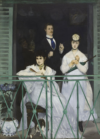 The Balcony, 1868 -  Edouard Manet - McGaw Graphics