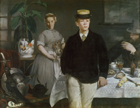 Luncheon in the Studio, 1868 -  Edouard Manet - McGaw Graphics