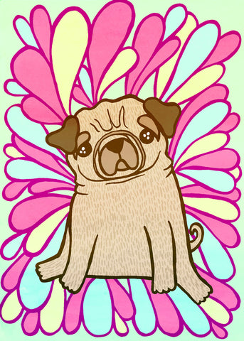 Pug -  My Zoetrope - McGaw Graphics