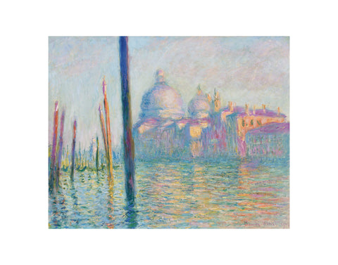 Grand Canal, Venice, 1908 -  Claude Monet - McGaw Graphics