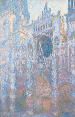 Rouen Cathedral, West Façade, 1894 -  Claude Monet - McGaw Graphics