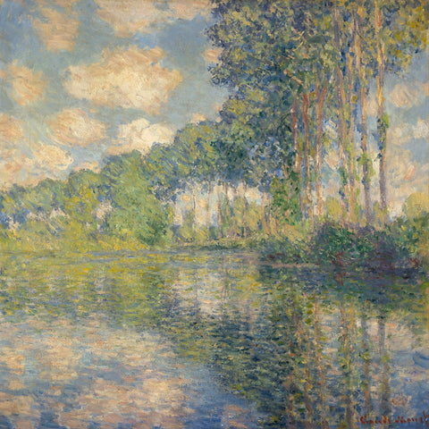 Poplars on the Epte, 1891 -  Claude Monet - McGaw Graphics