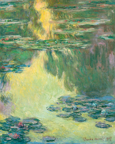 Waterlilies, 1907 -  Claude Monet - McGaw Graphics