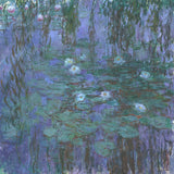 Blue Water Lilies, 1916-1919 -  Claude Monet - McGaw Graphics