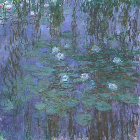 Blue Water Lilies, 1916-1919 -  Claude Monet - McGaw Graphics