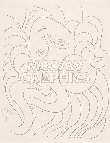 Female Head, 1930-32 -  Henri Matisse - McGaw Graphics