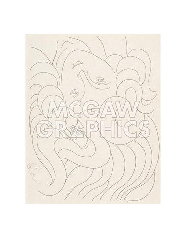 Female Head, 1930-32 -  Henri Matisse - McGaw Graphics
