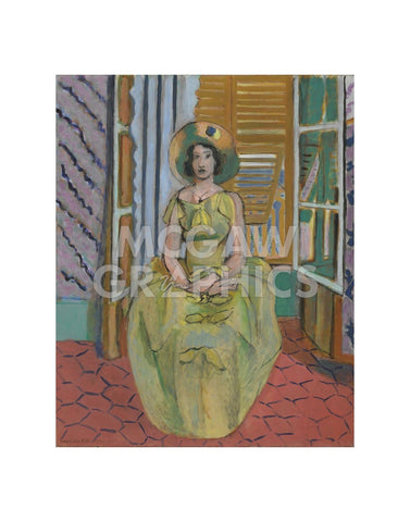 The Yellow Dress, 1929-31 -  Henri Matisse - McGaw Graphics