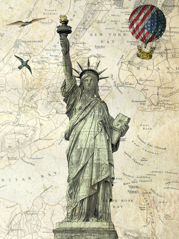 Liberty Balloon -  Marion McConaghie - McGaw Graphics