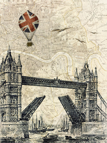 Tower Bridge Balloon -  Marion McConaghie - McGaw Graphics