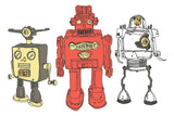 Three Robots -  Paul McCreery - McGaw Graphics