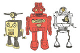 Three Robots -  Paul McCreery - McGaw Graphics