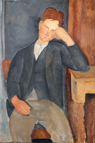 The Young Apprentice (1918-1919) -  Amedeo Modigliani - McGaw Graphics