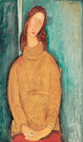 Jeanne Hébuterne, 1919 -  Amedeo Modigliani - McGaw Graphics