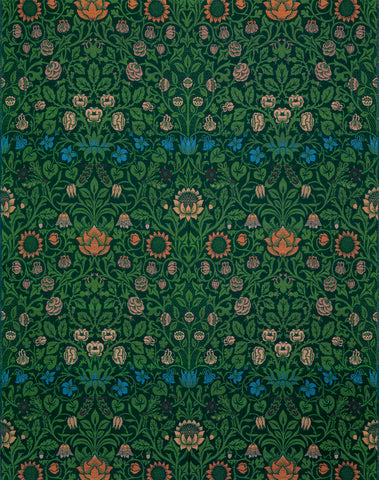 Violet and Columbine, design registered 1883 -  Morris & Co. - McGaw Graphics