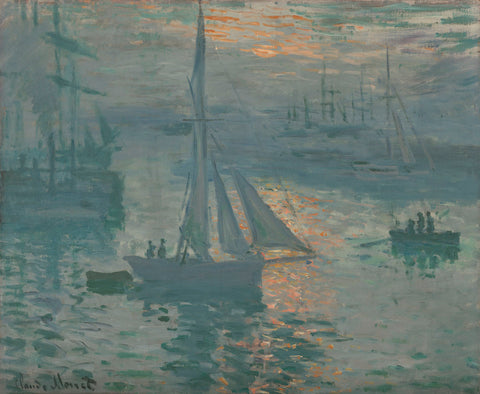 Sunrise (Marine), 1873 -  Claude Monet - McGaw Graphics