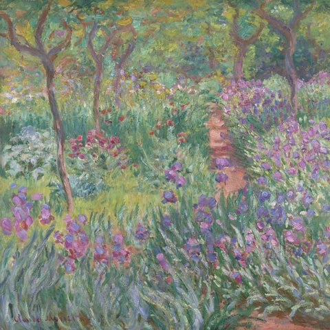 The Artist’s Garden in Giverny, 1900 -  Claude Monet - McGaw Graphics