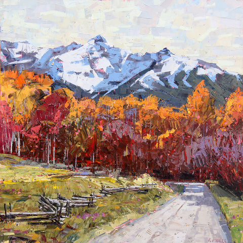 Rocky Mountain Road -  Robert Moore - McGaw Graphics