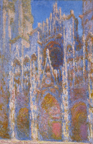 Rouen Cathedral, Façade, 1894 -  Claude Monet - McGaw Graphics