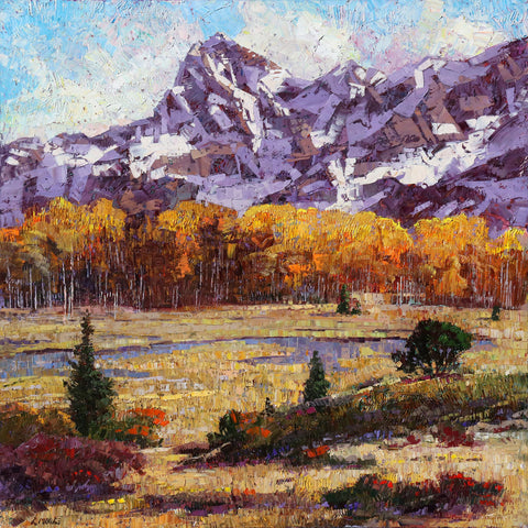 Rocky Mountain Meadow -  Robert Moore - McGaw Graphics
