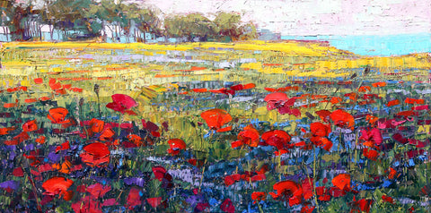 Red Poppies -  Robert Moore - McGaw Graphics