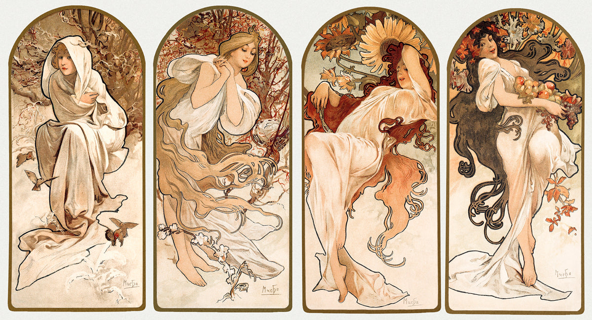 The Seasons, 1897 | McGaw Graphics