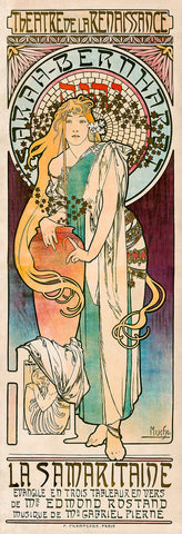 La Samaritaine, 1897 -  Alphonse Mucha - McGaw Graphics