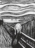The Scream (serigraph) -  Edvard Munch - McGaw Graphics