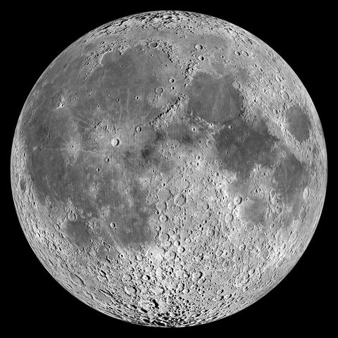 Moon -  NASA - McGaw Graphics