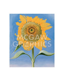 Sunflower, New Mexico, 1935 -  Georgia O'Keeffe - McGaw Graphics