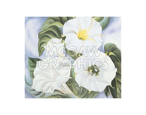 Jimson Weed, 1935 -  Georgia O'Keeffe - McGaw Graphics