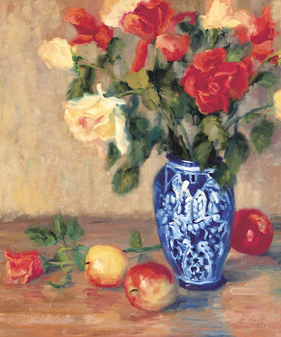 Roses in a Mexican Vase -  Bunny Oliver - McGaw Graphics