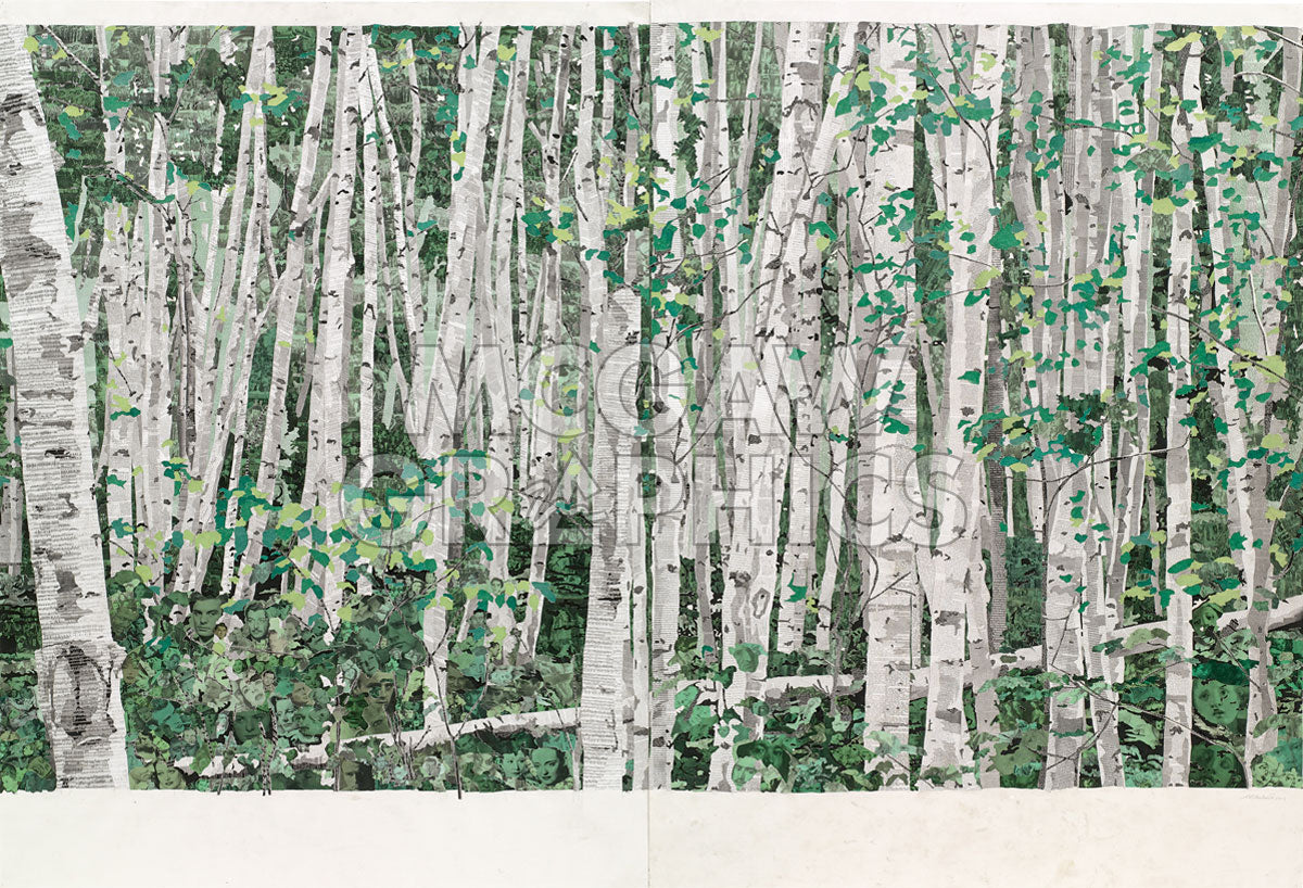 てぃんくる★MISSING IN FOREST★版画 You Can't See the Forest for the Trees, 2003 | McGaw Graphics