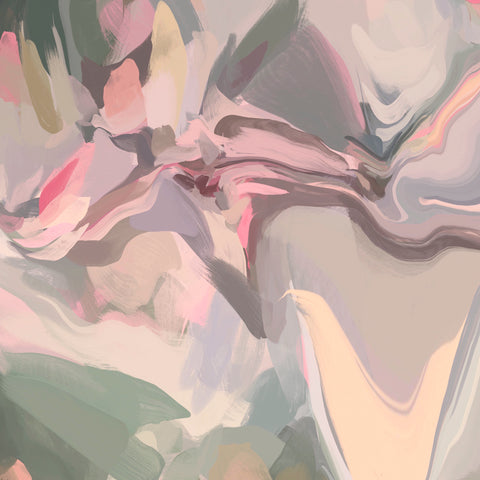 The Shades of Pink Abstract 3 -  Irena Orlov - McGaw Graphics