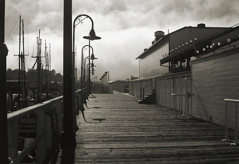 San Francisco Pier with Incoming Fog -  Christian Peacock - McGaw Graphics