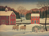 Winter Sheep I -  Diane Ulmer Pedersen - McGaw Graphics