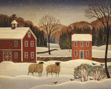 Winter Sheep I -  Diane Ulmer Pedersen - McGaw Graphics