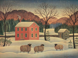 Winter Sheep II -  Diane Ulmer Pedersen - McGaw Graphics
