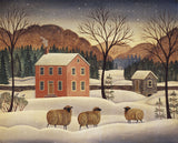 Winter Sheep II -  Diane Ulmer Pedersen - McGaw Graphics