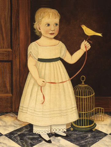 Girl with Bird -  Diane Ulmer Pedersen - McGaw Graphics