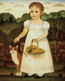 Girl with Cat -  Diane Ulmer Pedersen - McGaw Graphics