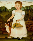 Girl with Cat -  Diane Ulmer Pedersen - McGaw Graphics