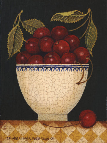 Cup O Cherries -  Diane Ulmer Pedersen - McGaw Graphics
