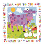Purple Cow -  Cheryl Piperberg - McGaw Graphics